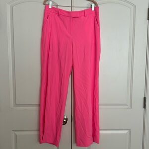 NWT Express Bubble Gum Pink Relaxed Trousers. Stretchy Size 12R